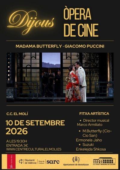 Caratula MADAMA BUTTERFLY