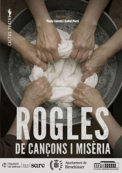 Caratula ROGLES de CANÇONS i MISÈRIA